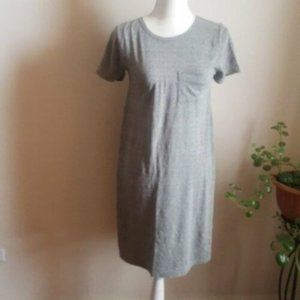 Lularoe Oversized Loose Fit Green Dress xxs EUC
